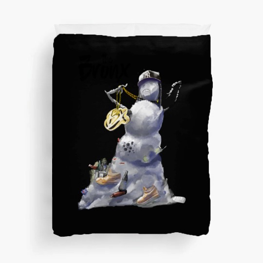 Bronx Snowman NYC Uptown Duvet Covers