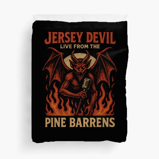 Jersey Devil Pine Barrens Concert Duvet Covers