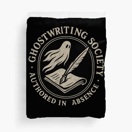 Ghostwriting Society Duvet Covers