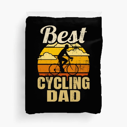 Cycling Father Duvet Covers
