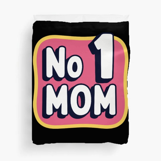 Number 1 Mom - Colorful & Loving Mother's Day Duvet Covers