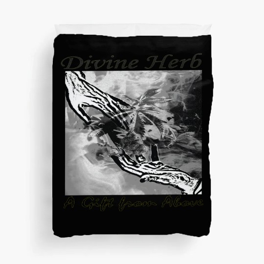 Divine Herb – A Gift from Above Duvet Covers