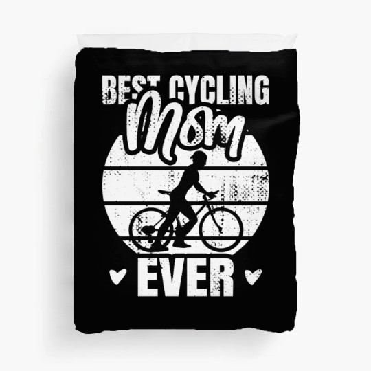 Cycling Mom Duvet Covers