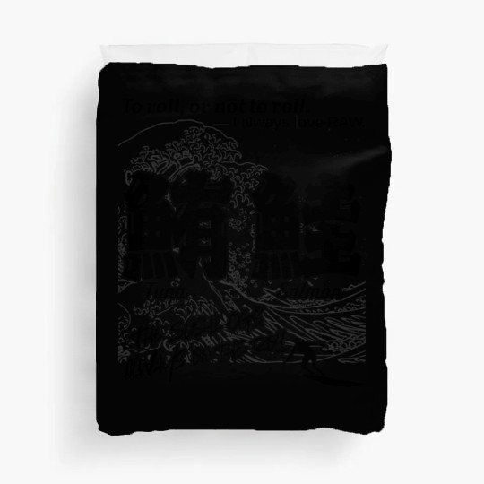 Sushi Kanji Duvet Covers - Tuna & Salmon | The Sushi OGs