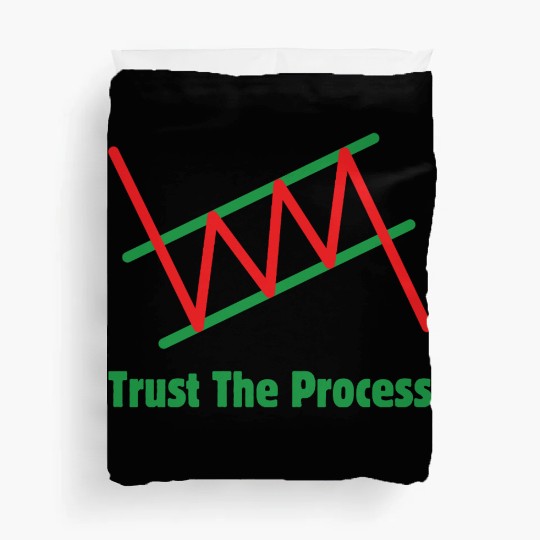 Trust The Process Duvet Covers
