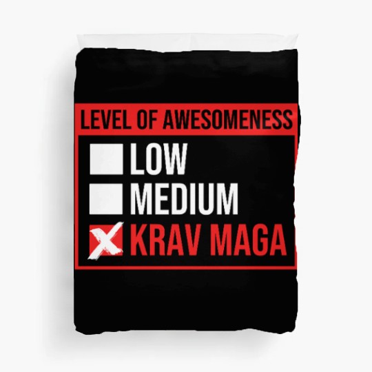 Krav Maga Israel Martial Arts Duvet Covers