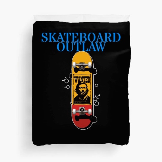 Skateboard Outlaw Duvet Covers
