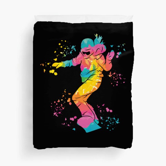 Snowboarder Snowboard Snowboarding Duvet Covers