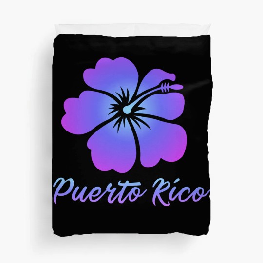 Puerto Rico Hibiscus Duvet Covers