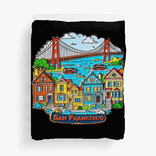 San Francisco Duvet Covers