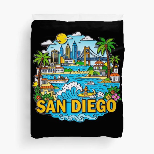 San Diego Duvet Covers