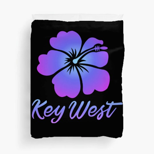 Key West Tropical Flower Duvet Covers