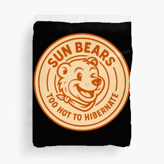 Sun bears Duvet Covers