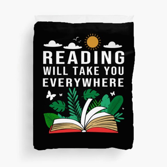 Reading Teacher Librarian Read Book Duvet Covers