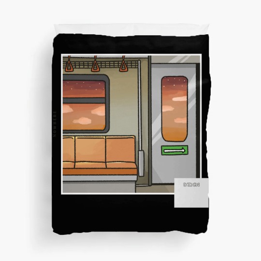 Nowhere Train Urban Style Duvet Covers