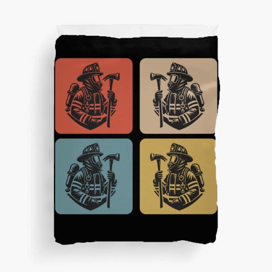 Fire Brigade - Heroes In Action Duvet Covers