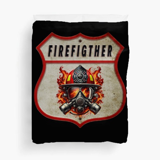 Fire Brigade Coat Of Arms Duvet Covers