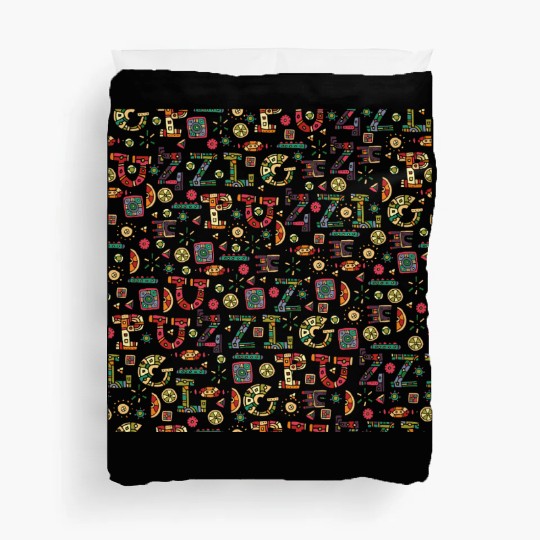 Wild West Cartoon Pattern Duvet Covers – Western Style