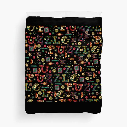 Wild West Cartoon Pattern Duvet Covers – Western Style