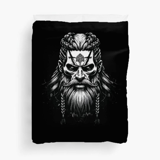 Viking Warrior Man Odin Thor Norman Walhalla Duvet Covers