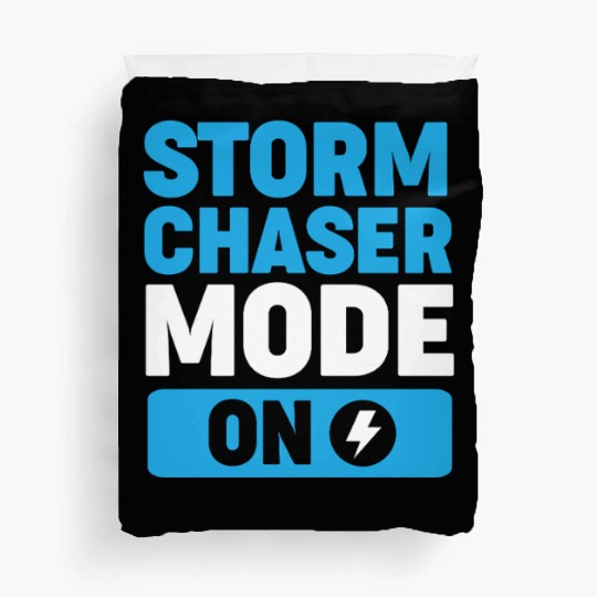 Storm Chaser Weather Forecast Duvet Covers