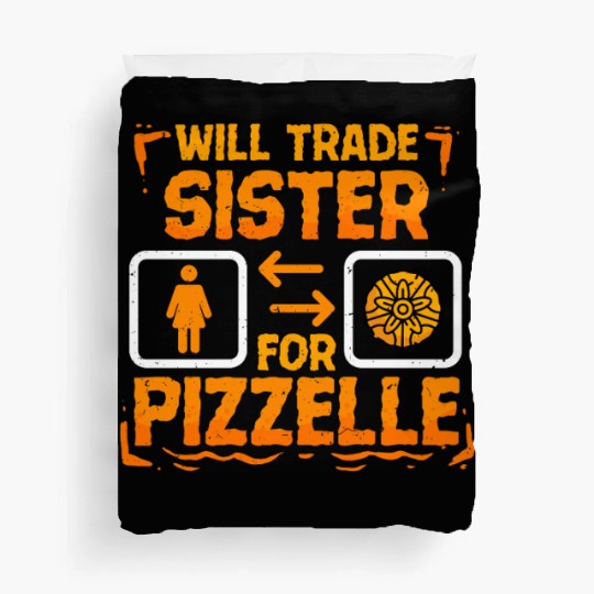 Pizzelle Waffle Will Trade Sister For Pizzelle Duvet Covers