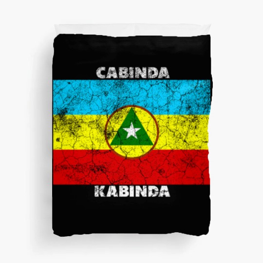 Cabinda Flag – African Independence Vintage Style Duvet Covers