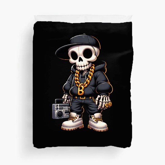 Skully B – Bone Beats & Bling Duvet Covers