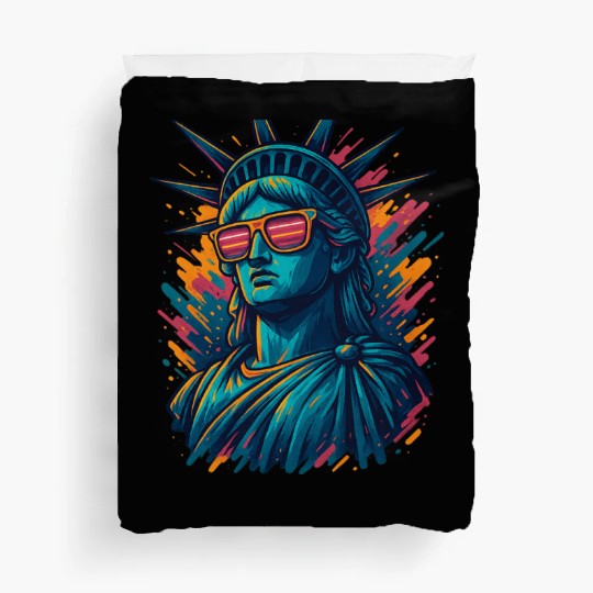 Urban Streetwear Statue of Liberty Duvet Covers Design