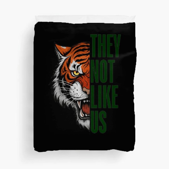 They Not Like Us – Tiger Graphic Duvet Covers
