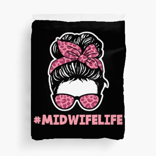 Midwife Life Leopard Print Style Duvet Covers
