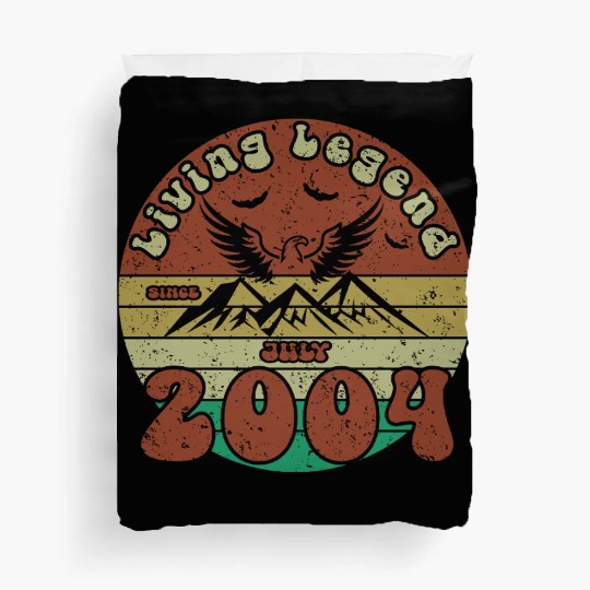 21st birthday Living Legend since VIN 07/2004 Duvet Covers