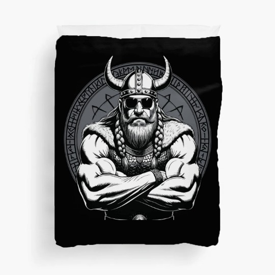 Viking Warrior Man Odin Thor Norman Walhalla Duvet Covers