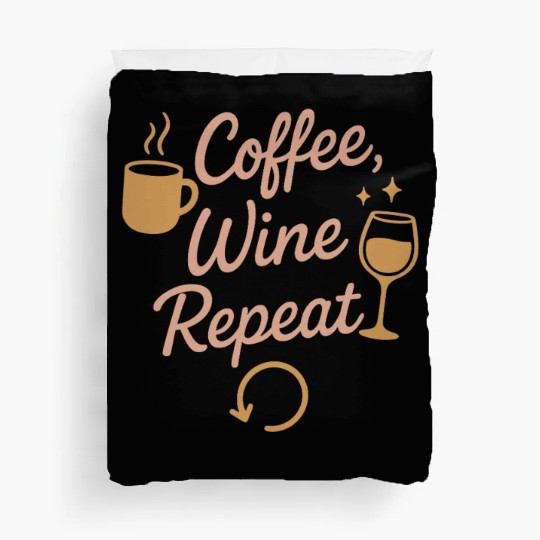 Single Mom Life Chaos Coordinator Wine Coffee Duvet Covers