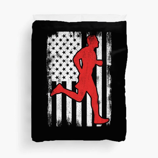 Patriotic US Runner Duvet Covers