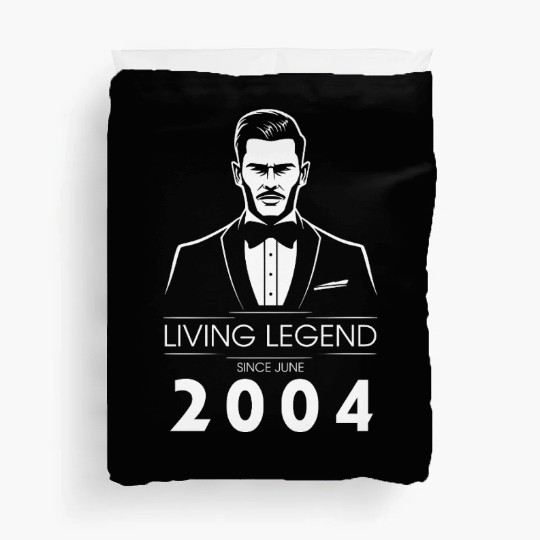 21st birthday Living Legend (GENT) since 06/2004 Duvet Covers