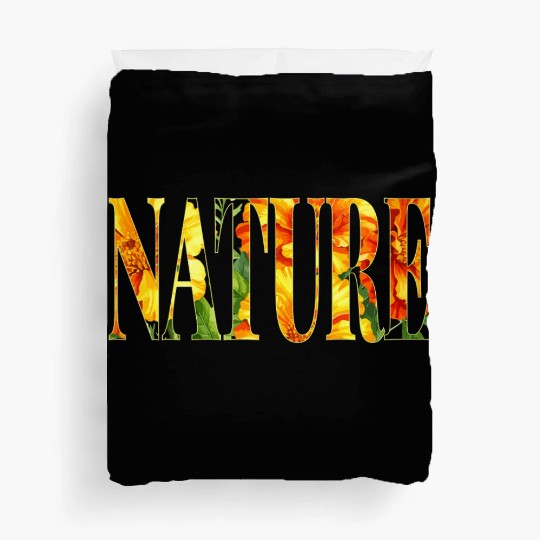 Nature Marigold Flower Duvet Covers