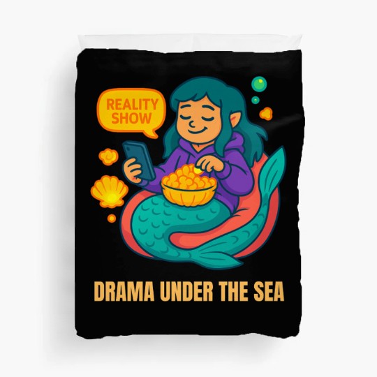 Drama Under the Sea Duvet Covers