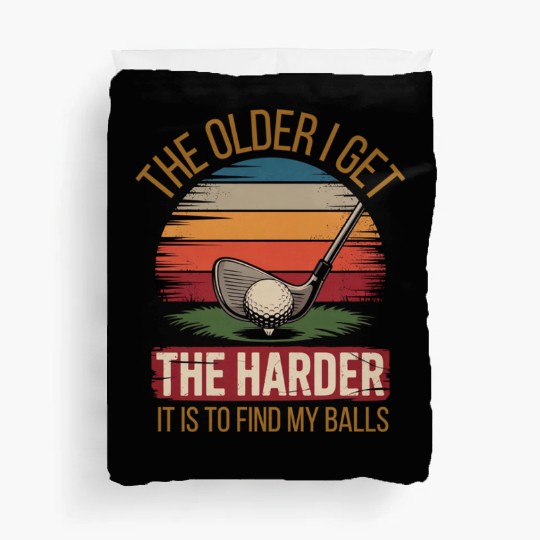 Golf Funny Dad Joke Duvet Covers