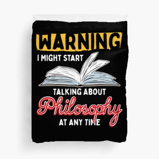 Talking About Philosophy Philosopher Design Duvet Covers