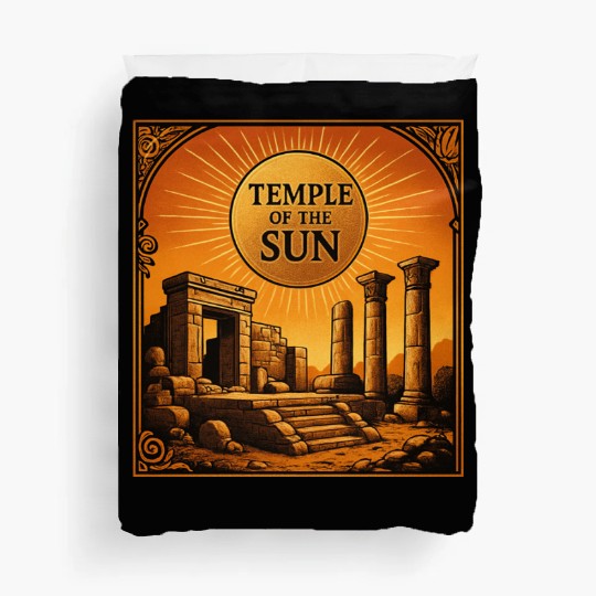 Temple of the Sun Duvet Covers