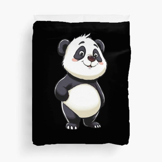 Funny Panda 1 Duvet Covers