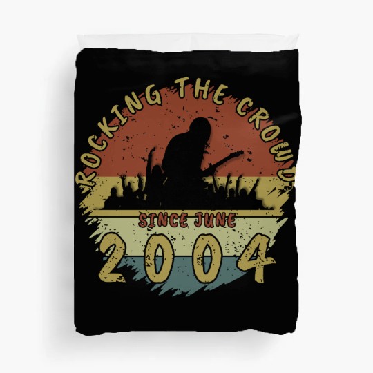 21st Birthday Rocking the crowd GIT 06/2004 Duvet Covers