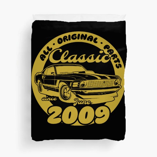 16th birthday Musclecar - Classic since 06/2009 Duvet Covers