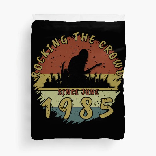40th Birthday Rocking the crowd GIT 06/1985 Duvet Covers