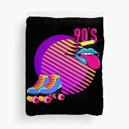 Retro Rollin' Vibes Duvet Covers