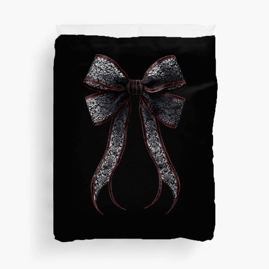 lace bow Duvet Covers