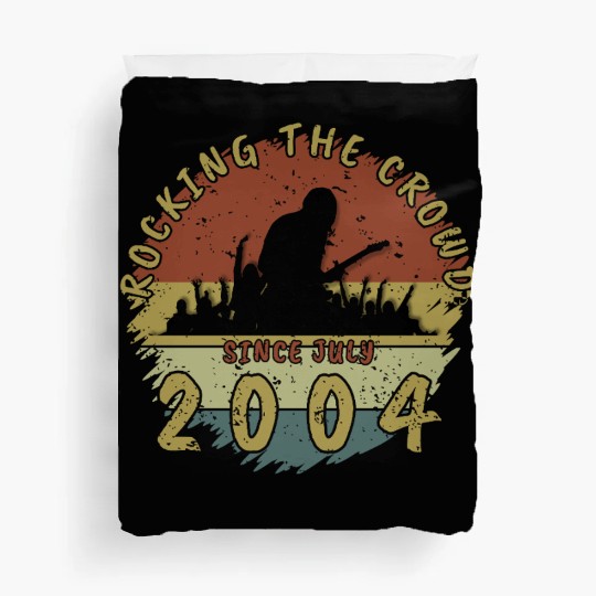 21st Birthday Rocking the crowd GIT 07/2004 Duvet Covers