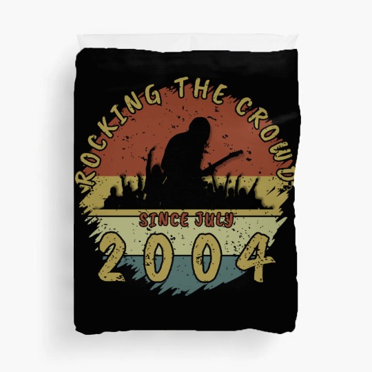 21st Birthday Rocking the crowd GIT 07/2004 Duvet Covers