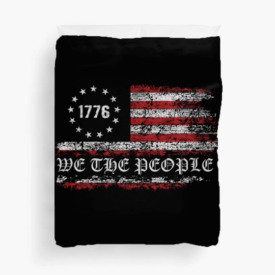 We the People Patriotic Flag 4th Of July Duvet Covers